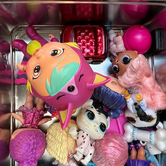 SHINE BRIGHT Tin Lunch Box. Pre-Owned. Filled with Shine Bright little toys. - Picture 6 of 11